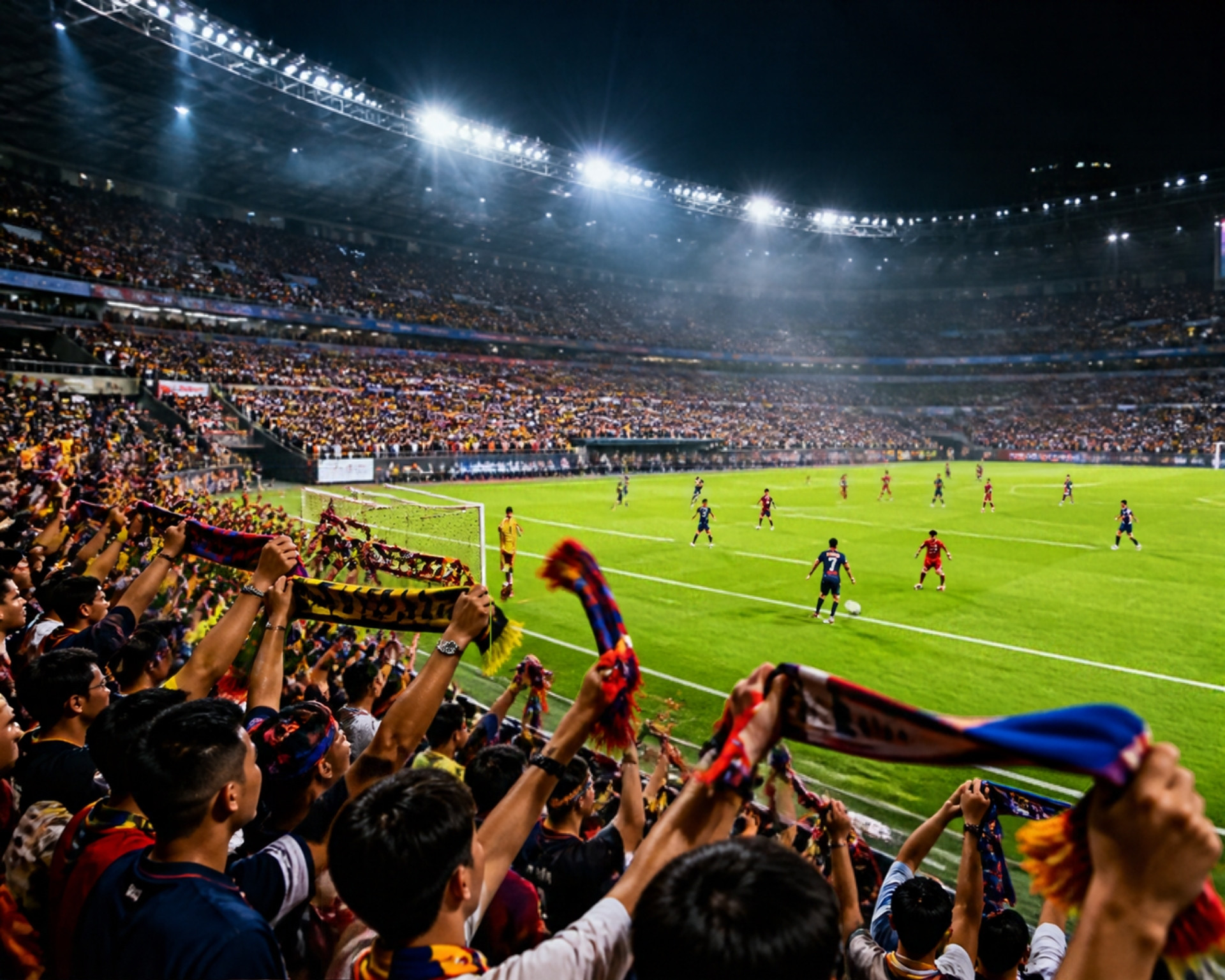96M Live Sports Betting - Football Stadium